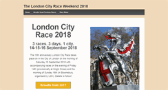 Desktop Screenshot of cityrace.org